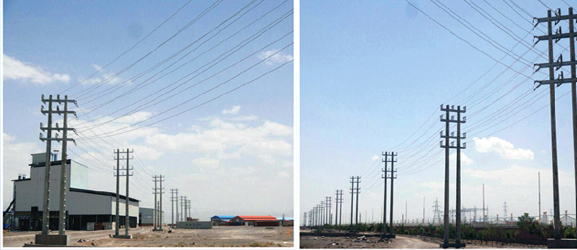پروژه احداث خط 33 کیلوولت کارخانه فرو کروم رفسنجان