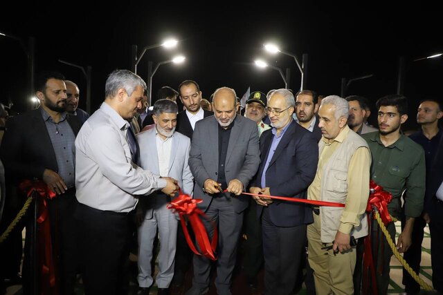 افتتاح مجموعه ورزشی شهید رئیسی کرمان با حضور وزیر کشور