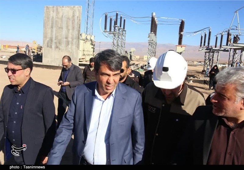 بازدید استاندار کرمان از پروژه برق رسانی به کارخانه فولاد راور - 2