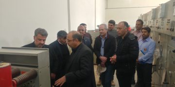 بازدید آقای دکتر رجبی مشهدی مدیر عامل شرکت توانیر و مدیران عامل صنعت برق استان کرمان از روند پیشرفت طرح توسعه و افزایش ظرفیت پست۱۳۲ کیلوولت زنگی آباد کرمان