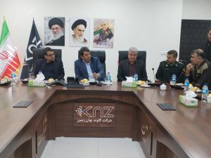 بازدید استاندار کرمان از پروژه برق رسانی به کارخانه فولاد راور